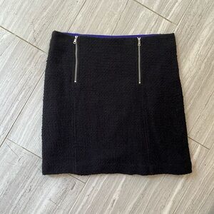 Black LOFT winter business skirt